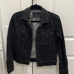 Lucky Brand Black Denim Jacket